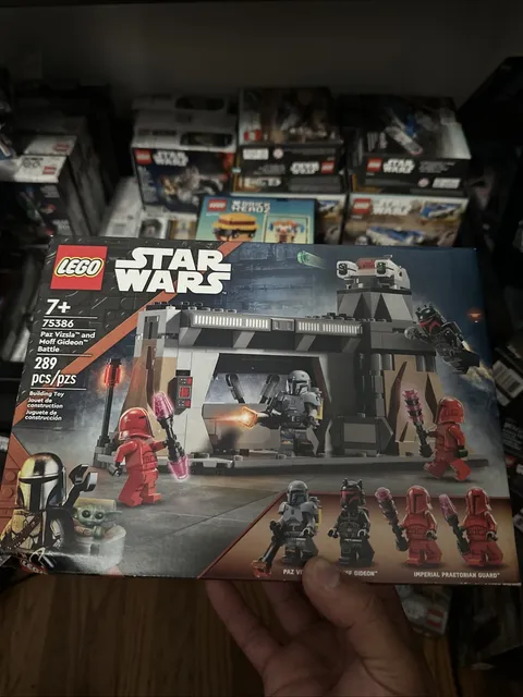 LEGO Star Wars 75386 Paz Vizsla and Moff Gideon Battle Set 289 Pieces BRAND NEW