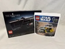 Lego 40917 The Darksaber Star Wars GWP Set & 30728 The Razor Crest Set Lot NEW