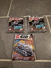 Lego Star Wars Foil Lot - Dwarf Spider Droid & Clone Turbo Tank