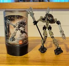 LEGO BIONICLE Rahkshi Guurahk 8590 Complete Set Canister 41 pcs (2003)