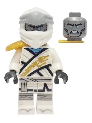 LEGO® Minifigure NINJAGO njo0670 Zane Legacy Pearl Gold Armor Shoulder Pad Flat