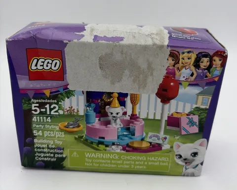 New LEGO Friends 41114 Party Styling - Damaged Box Sealed Inside