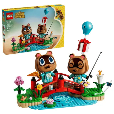 LEGO ANIMAL CROSSING 77059 A DAY OUTDOORS FOR MIRCO AND MARCO