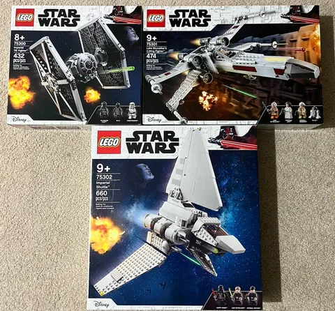 Lego Lot Star War Theme 75300 / 75301 / 75302