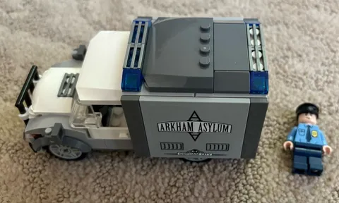 LEGO 10937 Batman Arkham Asylum Breakout - Assembled Van Only! No Figs