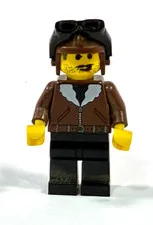 Lego Minifigure Adventurers Harry Cane Very Nice Vintage