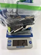 LEGO Bulk Plates Lot 1 lb 2 oz Sorted Flat Pieces Blue Green Gray White Mixed 