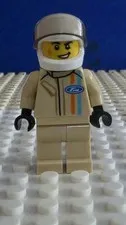 LEGO FORD GT HERITAGE EDITION DRIVER MINIFIG from set 76905 minifigure sc092