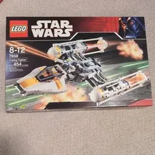 2007 LEGO Star Wars 7658 Y-Wing Fighter NEW Factory Sealed Retired BOX CREASES