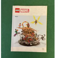 LEGO Marvel 76261 Illustrated Instruction Manual Booklet English