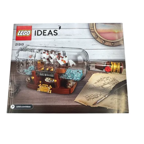 LEGO 21313 Ship in a Bottle Instruction Manual 2018