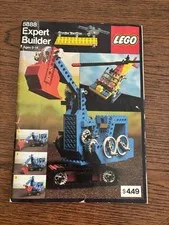 Lego Technic (8888) Instruction Booklet Only Expert Builder Original (1980) Good