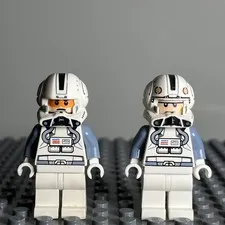Lego Star Wars Episode 3 Clone Trooper Pilot Minifigure sw0266 Minifigure Lot 2D