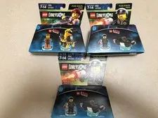 NEW LEGO DIMENSIONS: Emmet Fun Pack (71212) + Bad Cop Fun Pack (71213) x2