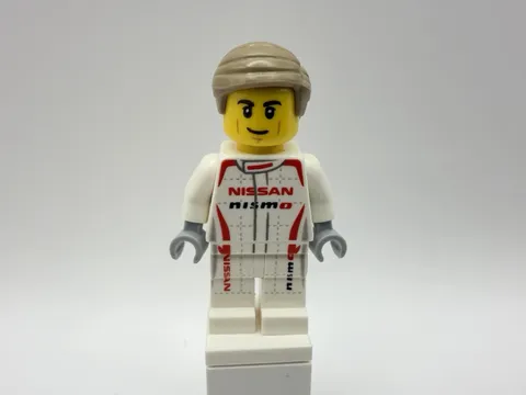 LEGO SPEED CHAMPIONS Part sc081 - Nissan GT-R NISMO Driver, MINT