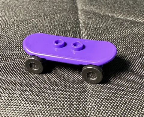 LEGO Parts - Dark Purple Minifigure Skateboard Deck - No 42511