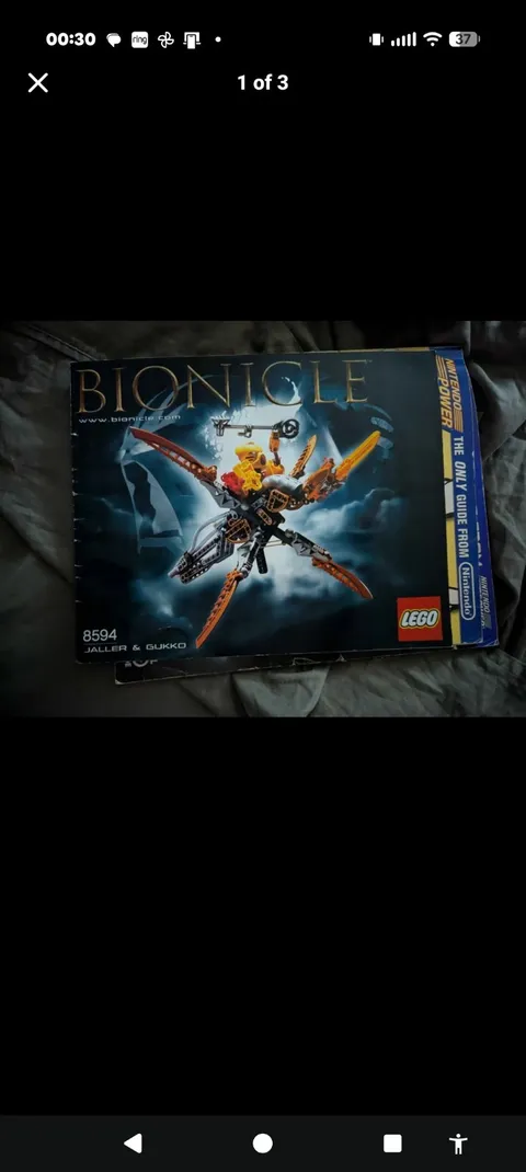 LEGO Bionicle 8594 Jaller & Gukko Instructions Manual Booklet Only