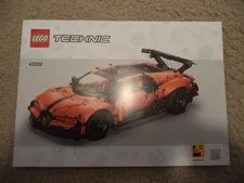 LEGO Technic Instruction Manual 42222 Bugatti Chiron Pur Sport
