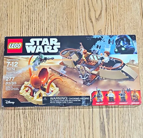 LEGO Star Wars Desert Skiff Escape 75174 277 pcs Ages 7-12 Boba Fett