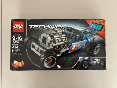 Retired LEGO TECHNIC Set (42022) - Hot Rod - 100% Complete in Box