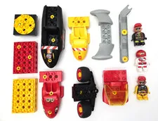 LEGO DUPLO Action Wheelers Vehicle Parts Lot Cars Trucks w Figures Bulk Bundle