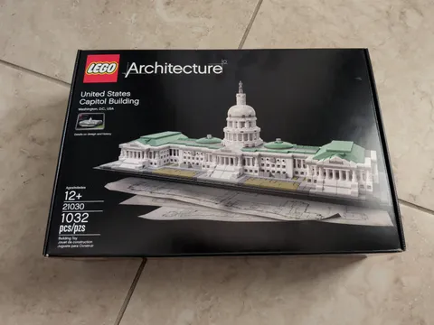 LEGO ARCHITECTURE United States Capitol Building Washington DC New Sealed 21030