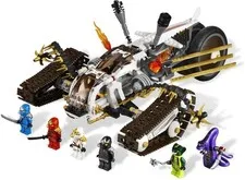 NEW Ninjago Ultra Sonic Raider 9449 Complete Custom Set 622 Pcs + Minifigures