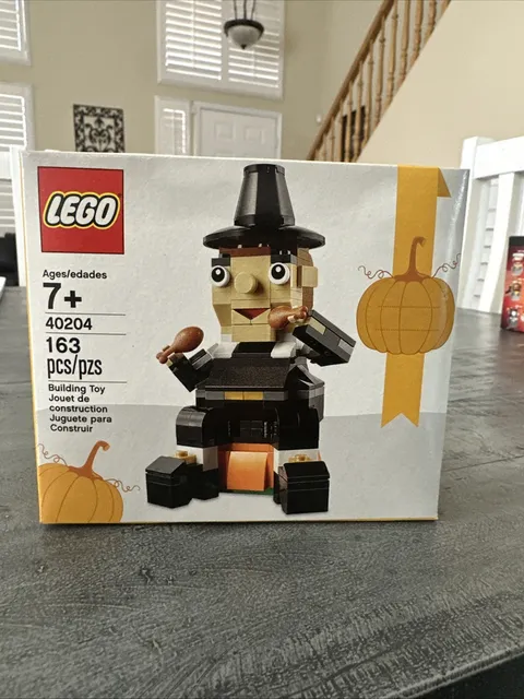 LEGO 40204 Pilgrim's Feast - Seasonal - New Unopened Sealed Set - Retired - 2016