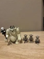 Lord of the Rings Goblin King and Goblins Lego Minifigures BigFig 79010 Hobbit