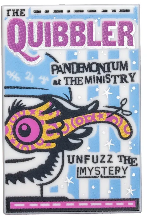 Lego New Hogwarts 2x3 Tile The Quibbler Newspaper Pattern Flat Harry Potter