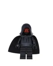 LEGO Darth Maul Minifigure Minifig sw0003 Star Wars Hood Dual Blade Lightsaber