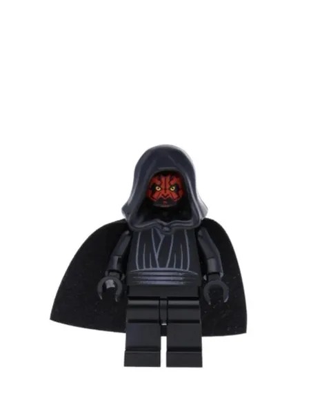 LEGO Darth Maul Minifigure Minifig sw0003 Star Wars Hood Dual Blade Lightsaber