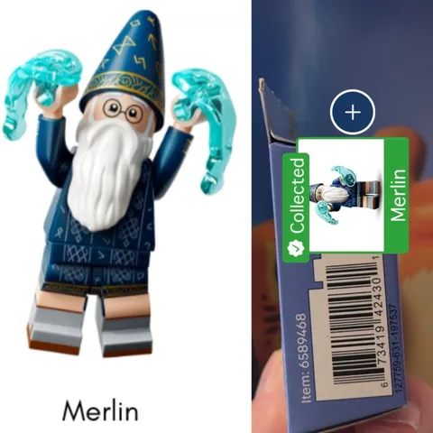 LEGO CMF Minifigure Shrek Series 71053 MiniFig Merlin IN HAND SHIPS TODAY