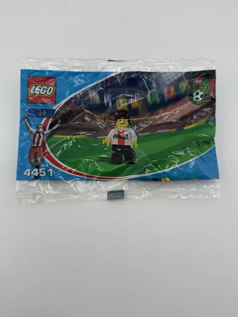 Lego 4451 Coca Cola Soccer Player Coco-cola Rare Promo New White  Vintage