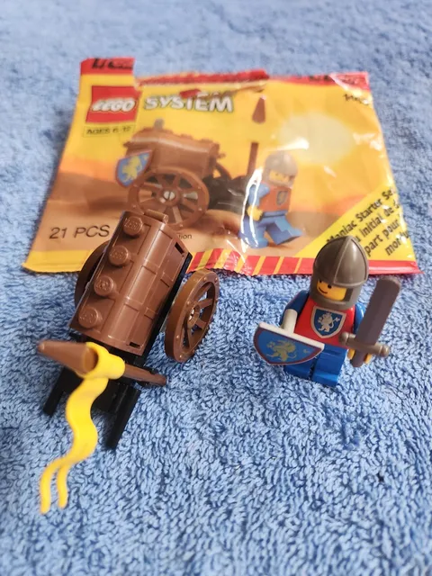 LEGO System 1463 Treasure Cart 1992 Castle Knight - Complete
