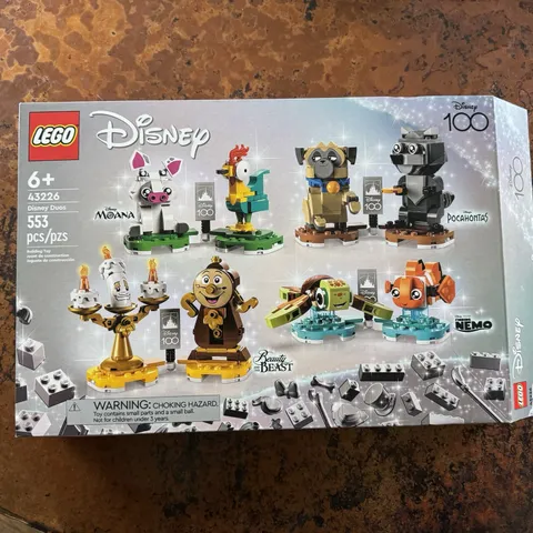LEGO Disney: Disney Duos (43226) Box with Instructions Included - Complete