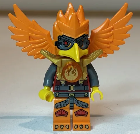 Firox Exclusive Orange Fire Tribe Legends of Chima Lego Minifigure Figure