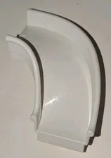 Lego Duplo Slide 90° White Curved Playground Play Ground Piece Part # 35088