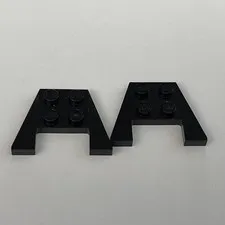 Lego 48183 Black Replacement Parts Pieces Lot of 2