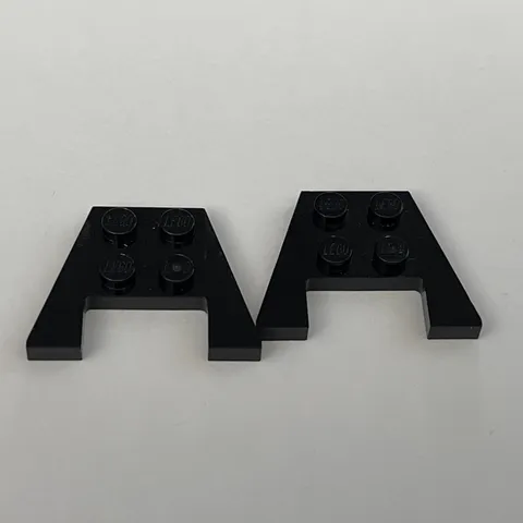 Lego 48183 Black Replacement Parts Pieces Lot of 2