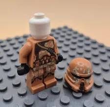 LEGO Star Wars Geonosis Airborne Clone Trooper Minifigure 75089 sw0605 no head
