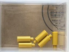 LEGO Parts - Pearl Gold Minifigure, Utensil Candle - No 37762 - QTY 5
