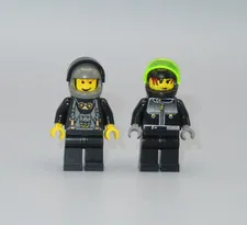 LEGO  Studios Stunt man boat driver minifigure 1100 1362 1363 1424