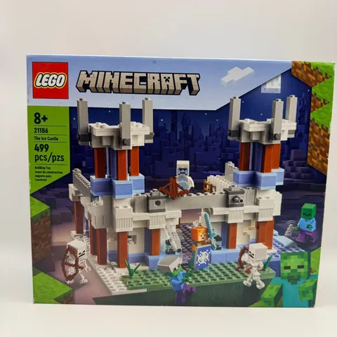 LEGO Minecraft The Ice Castle 21186 Building Set 499 Pieces Used