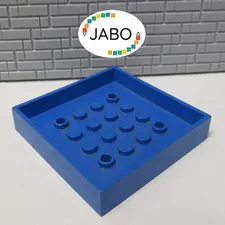 (E5/14) LEGO Fabuland 4452 Container Box 6x6 blue 3639 3643
