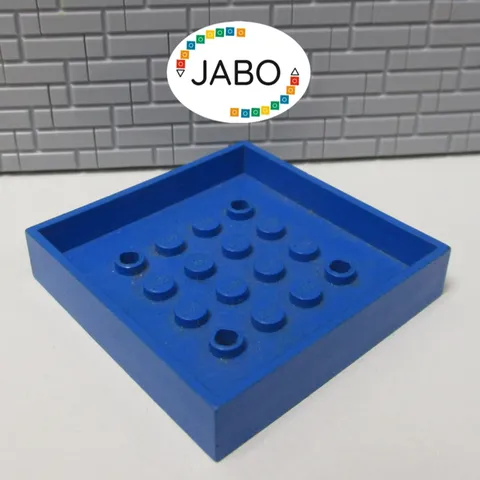 (E5/14) LEGO Fabuland 4452 Container Box 6x6 blue 3639 3643