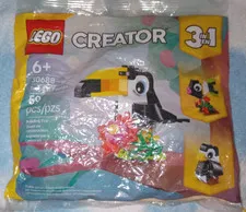 LEGO CREATOR: Tropical Toucan set (30688)  ages 6+