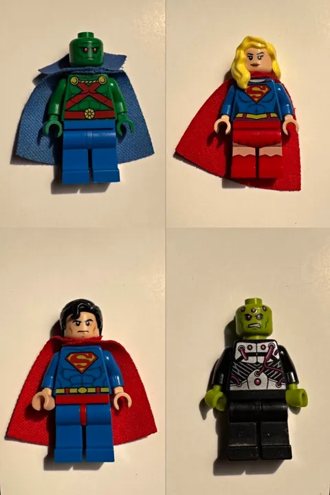 LEGO DC Super Heroes Brainiac Attack Minifigure Lot
