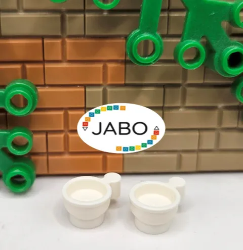 (S12 / 1 / 17) LEGO 38014 Utensil Teacup Tea Cup White