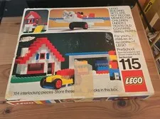 Vintage 1976 LEGO Universal Building Set: Building Set (115)